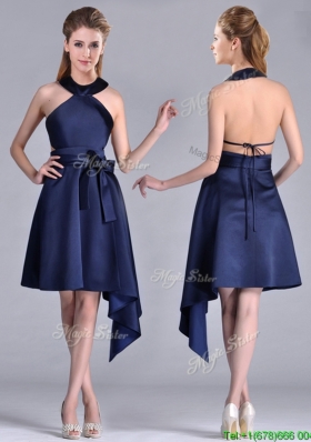 navy christmas party dress