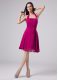 Fuchsia Halter Top Neckline Ruching Mother of Bride Dresses Sleeveless Zipper