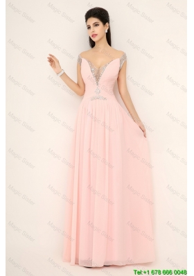 Beautiful Off the Shoulder Prom Dresses with Cap Sleeves